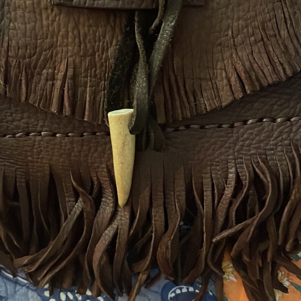 Handmade leather crossbody .. - Picture 3 of 4